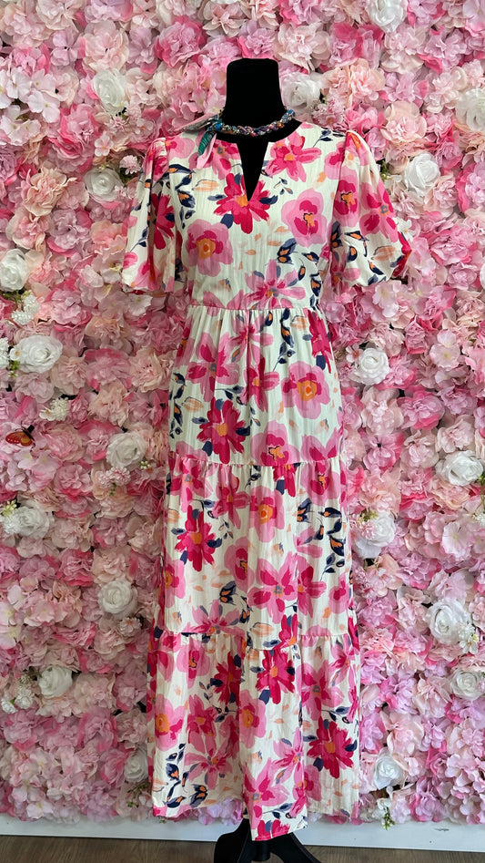 blush pink dress