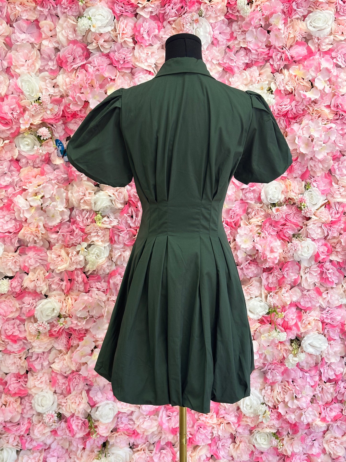 emerald dress