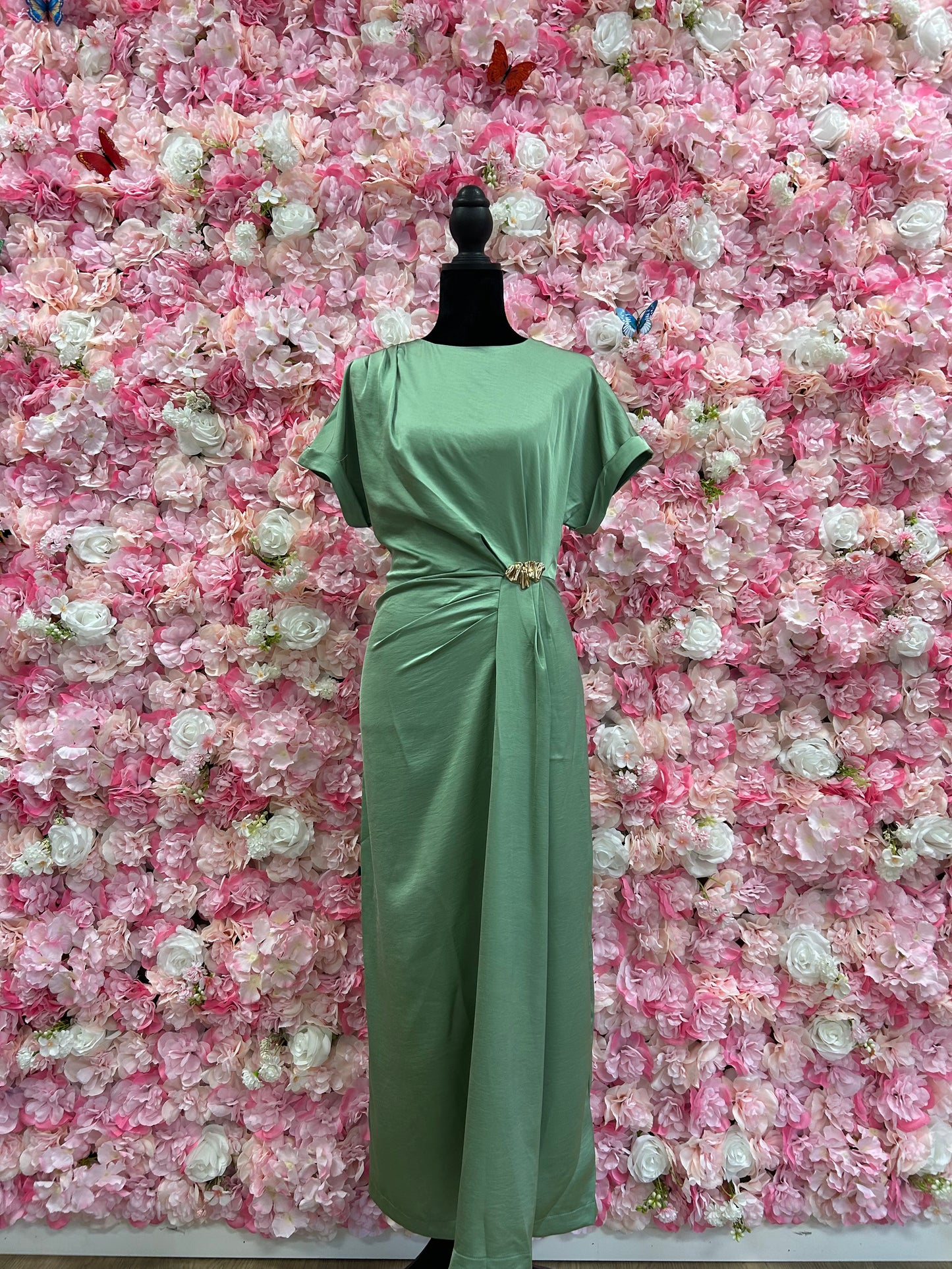 sage dress