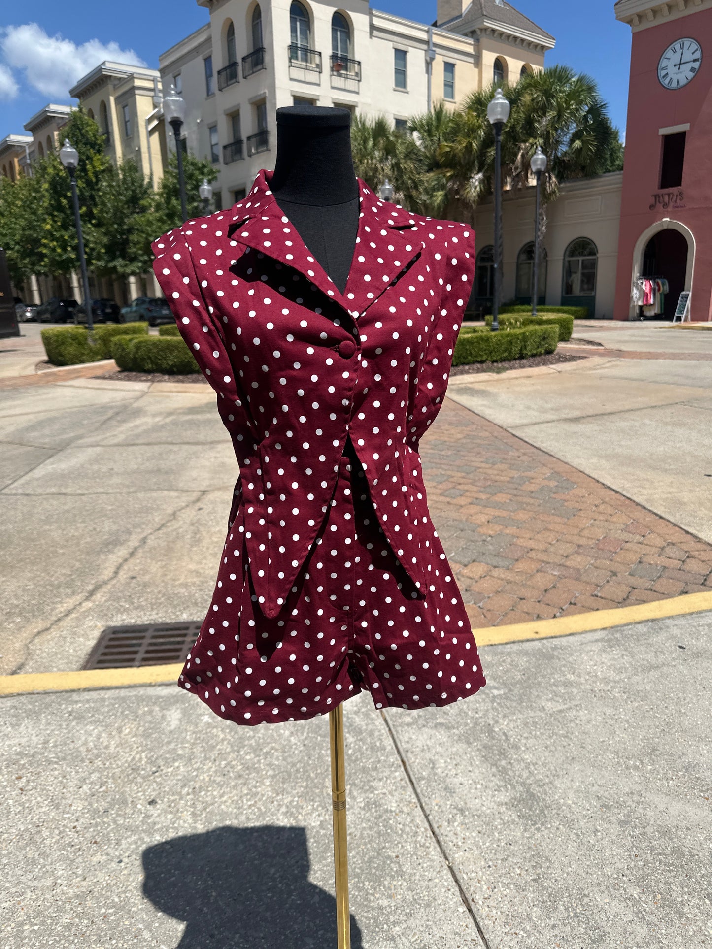 tailored romper