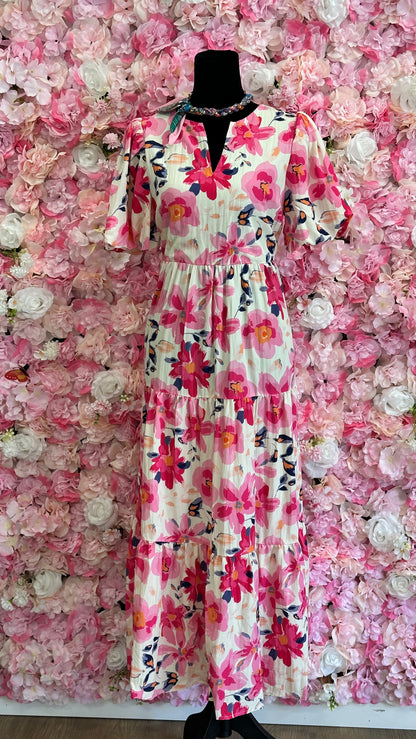 blush pink dress