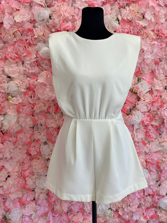 white romper