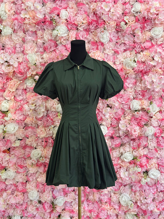 emerald dress