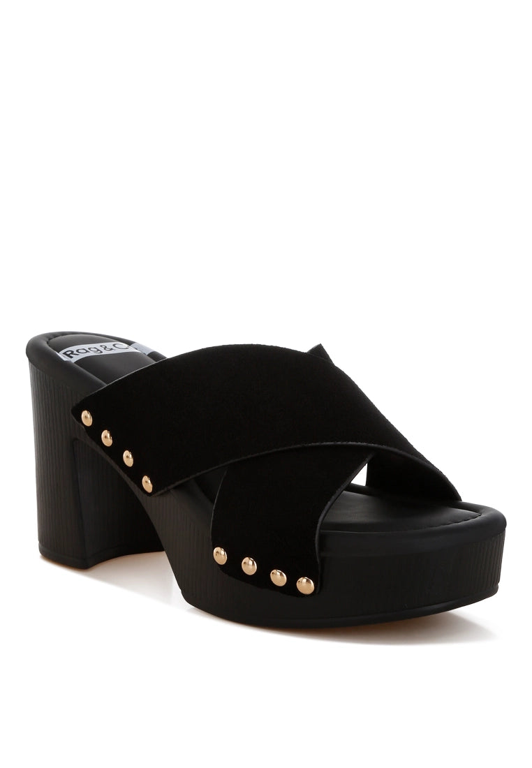black suede
