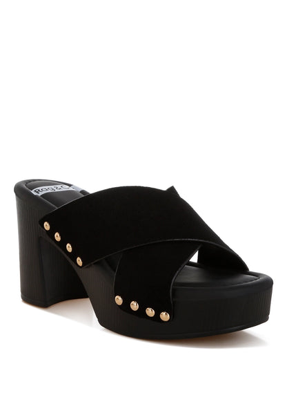 black suede